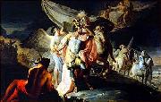 Francisco de Goya Anibal vencedor contempla Italia desde los Alpes oil painting on canvas